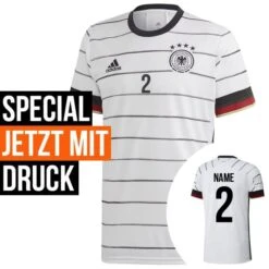 Adidas DFB Heim Trikot Mit Namen Und Nummern