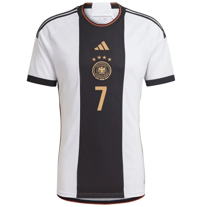 Adidas DFB Heim Trikot WM 2022 Mit Namen Und Nummern 4 Adidas DFB Heim Trikot WM 2022 Mit Namen Und Nummern – Bild 2