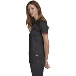 Adidas DFB Trikot Away Schwarz - Women -Fußballbedarf Geschäft adidas dfb trikot away schwarz women6