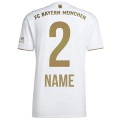 Adidas FC Bayern Trikot 2022/2023 Away Mit Nummer + Name - Erw -Fußballbedarf Geschäft adidas fc bayern trikot 2022 2023 away mit nummer name erw2