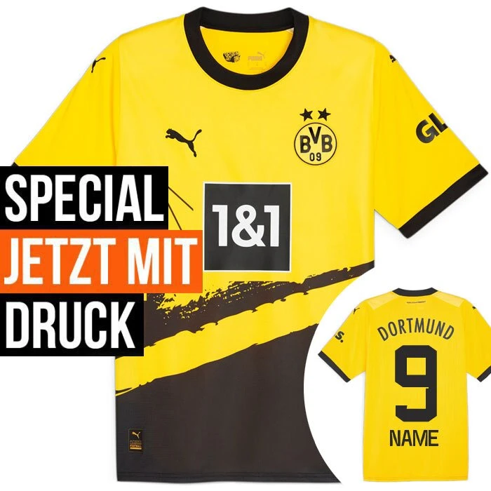 Puma BVB Trikot 2023/2024 Home Mit Nummern + Namen - Erw 3 Puma BVB Trikot 2023/2024 Home Mit Nummern + Namen - Erw