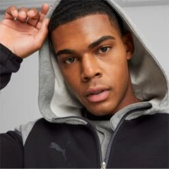 Puma TeamCup 23 Casuals Hooded Kapuzenjacke -Fußballbedarf Geschäft puma teamcup 23 casuals hooded kapuzenjacke7