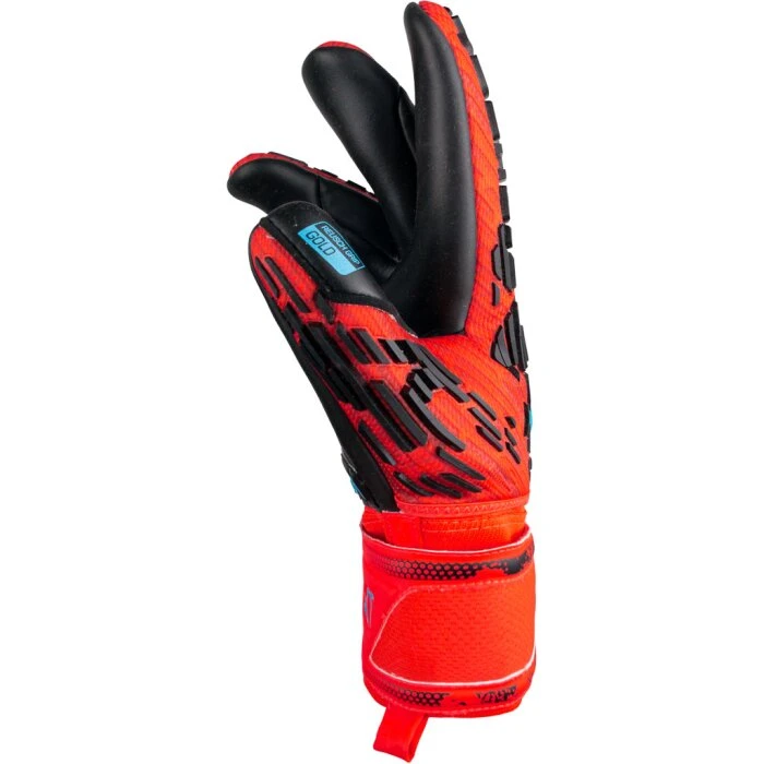 Reusch Attrakt Freegel Gold Finger Support - Electric Red 4 Reusch Attrakt Freegel Gold Finger Support - Electric Red – Bild 2