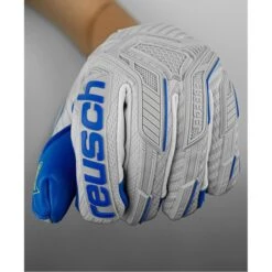 Reusch Attrakt Freegel Gold Finger Support - Gray - Gr. 11 Reusch Attrakt Freegel Gold Finger Support - Gray - Gr. -Fußballbedarf Geschäft reusch attrakt freegel gold finger support gray gr5