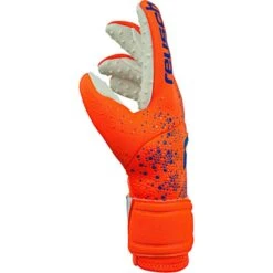 Reusch Pure Contact Speedbump - Shocking Orange -Fußballbedarf Geschäft reusch pure contact speedbump shocking orange3